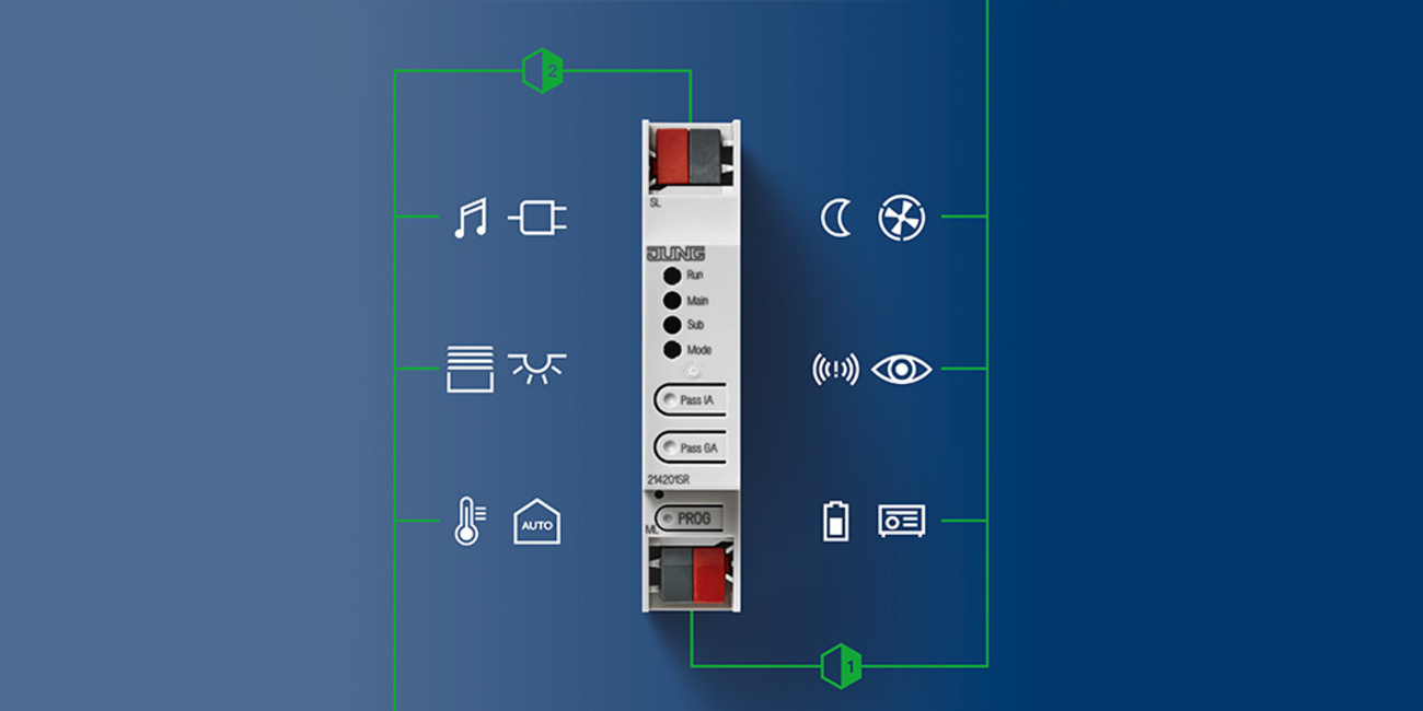 KNX Bereichs- und Linienkoppler bei Elektro Blum in Heßdorf